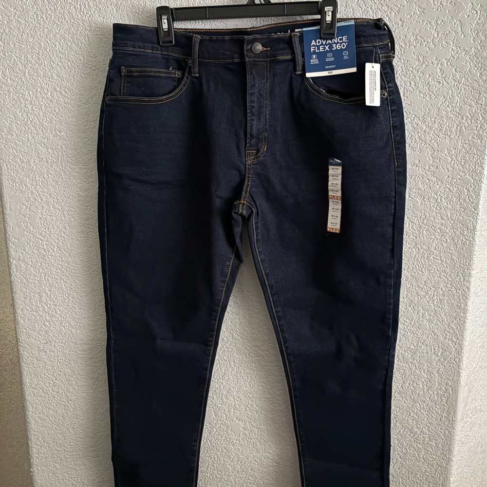 Men's Dark rinse skinny jeans